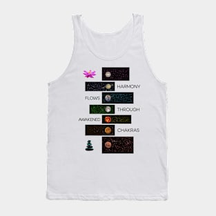 CHAKRAS YOGA QUOTE DESIGN Tank Top